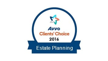 Avvo Clients' Choice 2016 Estate Planning Logo